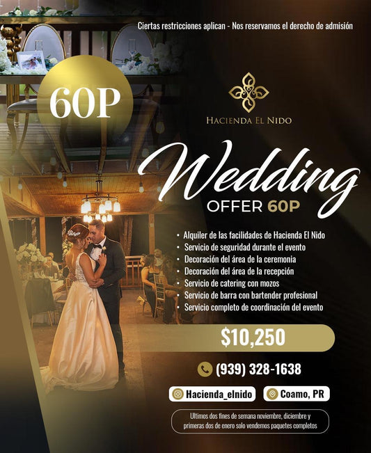 Weddign Offer 60 Personas